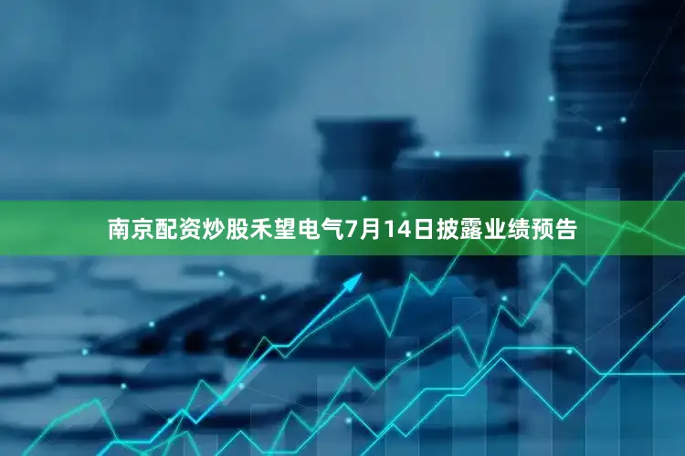 南京配资炒股禾望电气7月14日披露业绩预告